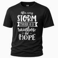 After Every Storm There's Is As Rainbow Of Hope Cooling Performance Crew T-Shirt