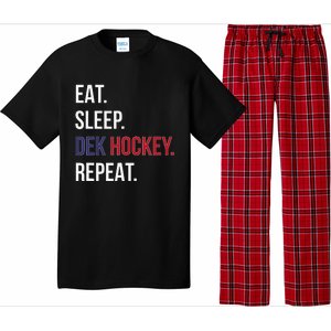 American Eat Sleep Dek Hockey Repeat Pajama Set