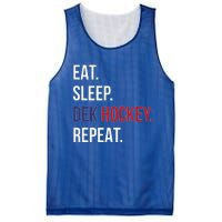 American Eat Sleep Dek Hockey Repeat Mesh Reversible Basketball Jersey Tank