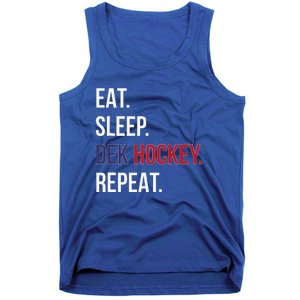 American Eat Sleep Dek Hockey Repeat Tank Top