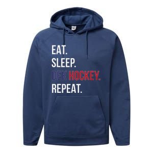 American Eat Sleep Dek Hockey Repeat Performance Fleece Hoodie