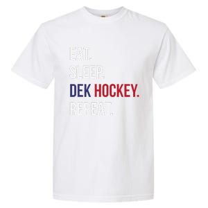 American Eat Sleep Dek Hockey Repeat Garment-Dyed Heavyweight T-Shirt