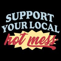 Alix Earle Support Your Local Hot Mess 7-Panel Snapback Hat
