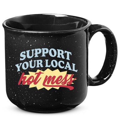 Alix Earle Support Your Local Hot Mess 15oz Campfire Ceramic Mug