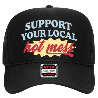 Alix Earle Support Your Local Hot Mess Trucker Hat