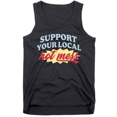Alix Earle Support Your Local Hot Mess Tank Top