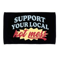 Alix Earle Support Your Local Hot Mess Microfiber Hand Towel