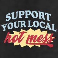 Alix Earle Support Your Local Hot Mess Microfiber Hand Towel
