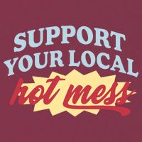 Alix Earle Support Your Local Hot Mess 16oz Travel Tumbler