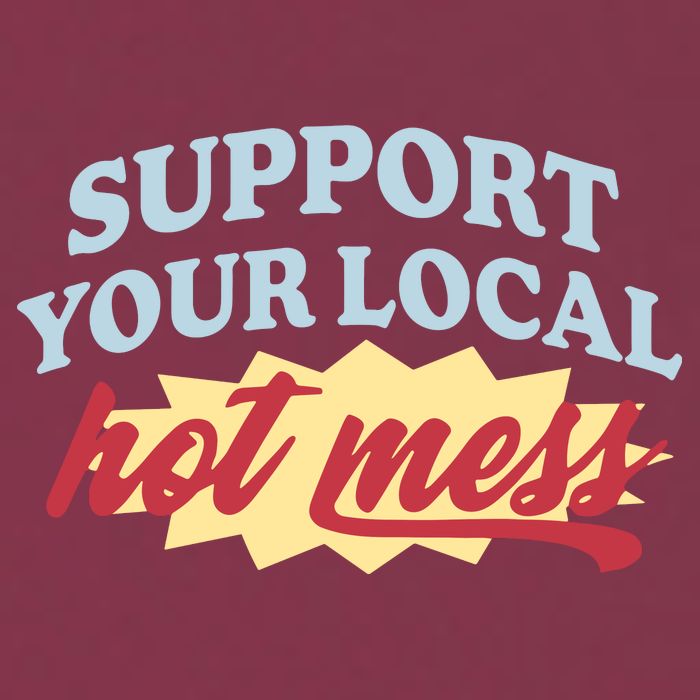 Alix Earle Support Your Local Hot Mess 16oz Travel Tumbler