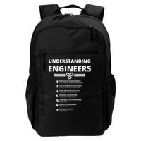 Awesome Engineering S Understanding Engineers Funny Sarcastic Engineering Gift Daily Commute Backpack