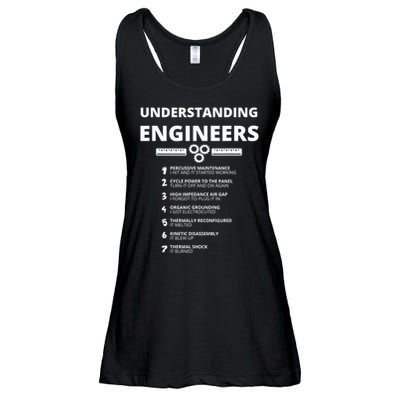 Awesome Engineering S Understanding Engineers Funny Sarcastic Engineering Gift Ladies Essential Flowy Tank