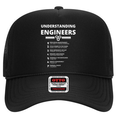 Awesome Engineering S Understanding Engineers Funny Sarcastic Engineering Gift Trucker Hat