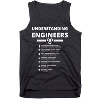 Awesome Engineering S Understanding Engineers Funny Sarcastic Engineering Gift Tank Top