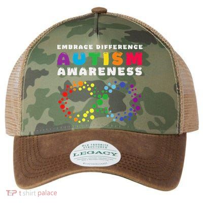 Autism Embrace The Spectrum Autism Awareness Legacy Tie Dye Trucker Hat