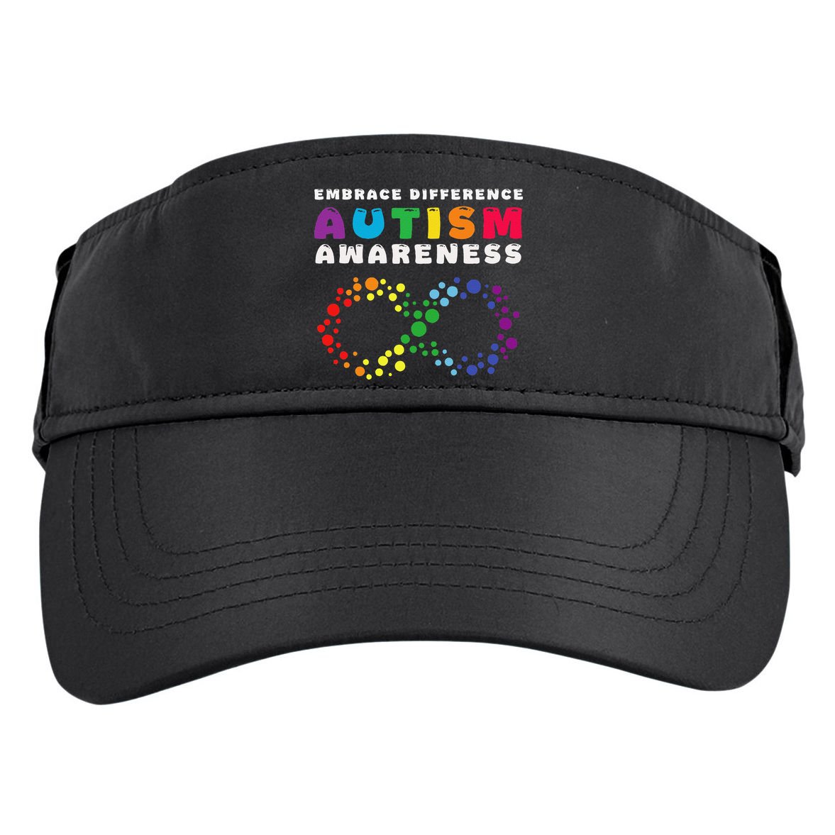Autism Embrace The Spectrum Autism Awareness Adult Drive Performance Visor
