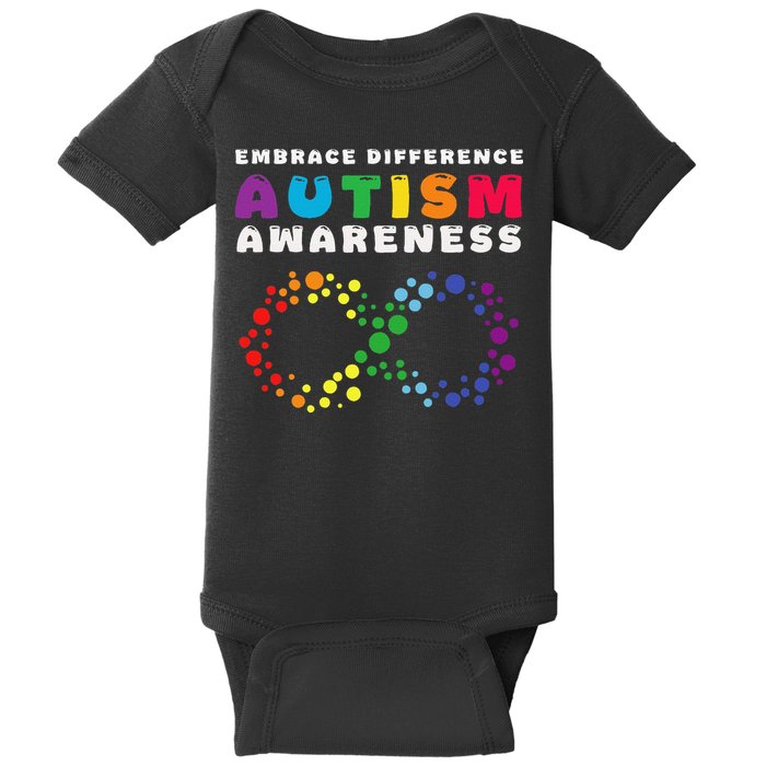 Autism Embrace The Spectrum Autism Awareness Baby Bodysuit
