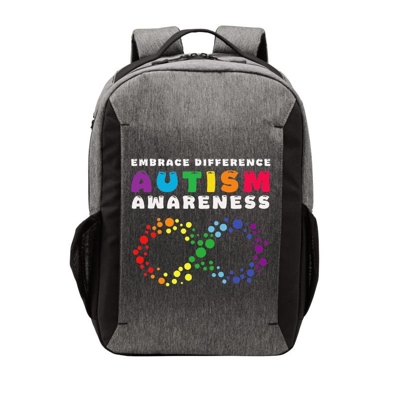 Autism Embrace The Spectrum Autism Awareness Vector Backpack