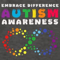 Autism Embrace The Spectrum Autism Awareness Vector Backpack