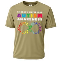 Autism Embrace The Spectrum Autism Awareness Cooling Performance Crew T-Shirt