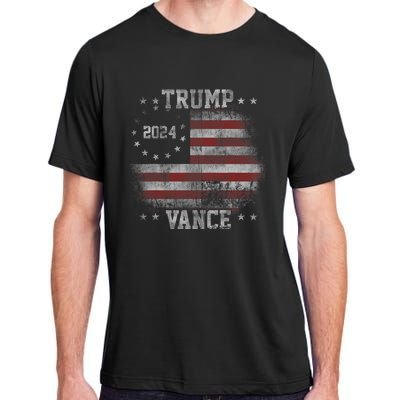 America Election Trump Vance 2024 Vice President Adult ChromaSoft Performance T-Shirt