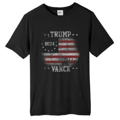 America Election Trump Vance 2024 Vice President Tall Fusion ChromaSoft Performance T-Shirt