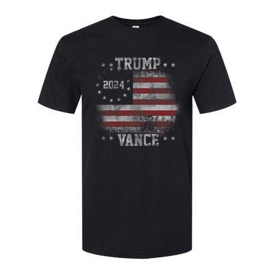 America Election Trump Vance 2024 Vice President Softstyle CVC T-Shirt