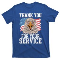 America Eagle Thank You Patriotic Veterans Day Gift T-Shirt