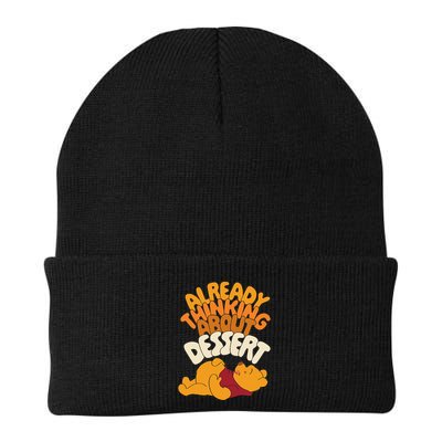 Amazon Essentials Thanksgiving Already Thinking About Dessert Knit Cap Winter Beanie