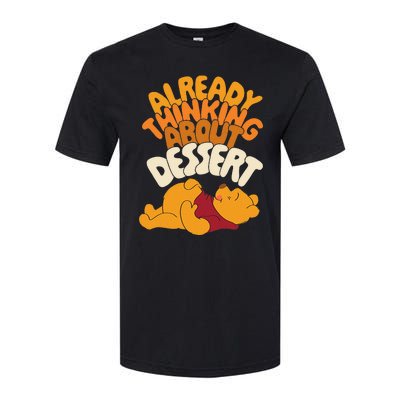 Amazon Essentials Thanksgiving Already Thinking About Dessert Softstyle CVC T-Shirt