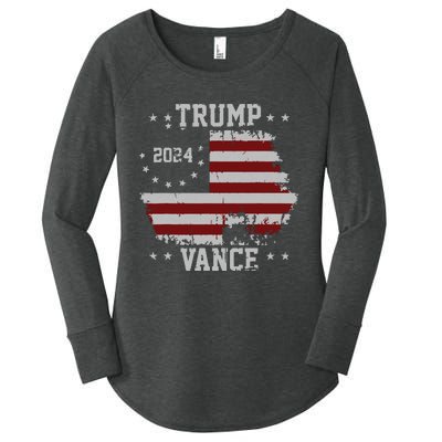 America Election Trump Vance 2024 Vice President Women's Perfect Tri Tunic Long Sleeve Shirt