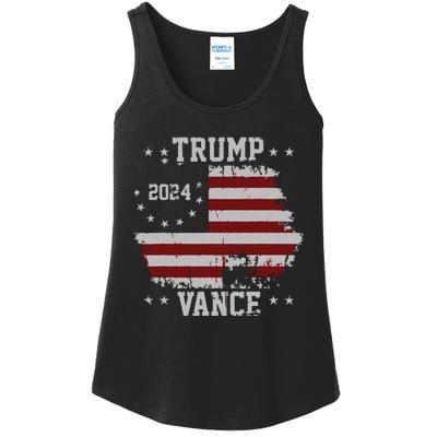 America Election Trump Vance 2024 Vice President Ladies Essential Tank