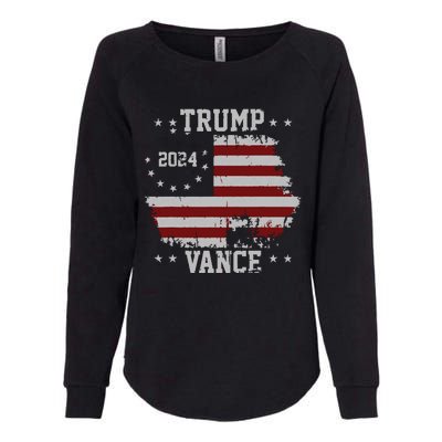 America Election Trump Vance 2024 Vice President Womens California Wash Sweatshirt