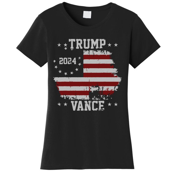 America Election Trump Vance 2024 Vice President Women's T-Shirt