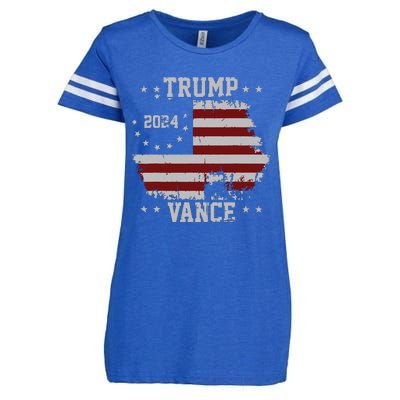 America Election Trump Vance 2024 Vice President Enza Ladies Jersey Football T-Shirt