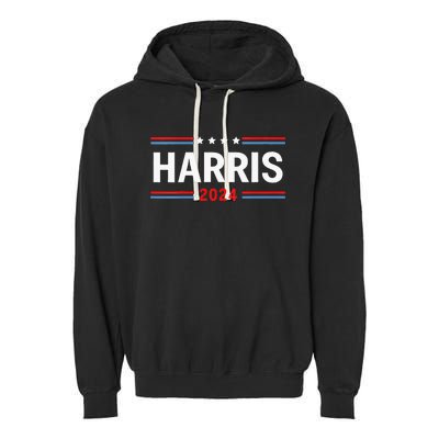 America Election Usa Vote Kamala Harris 2024 President Garment-Dyed Fleece Hoodie