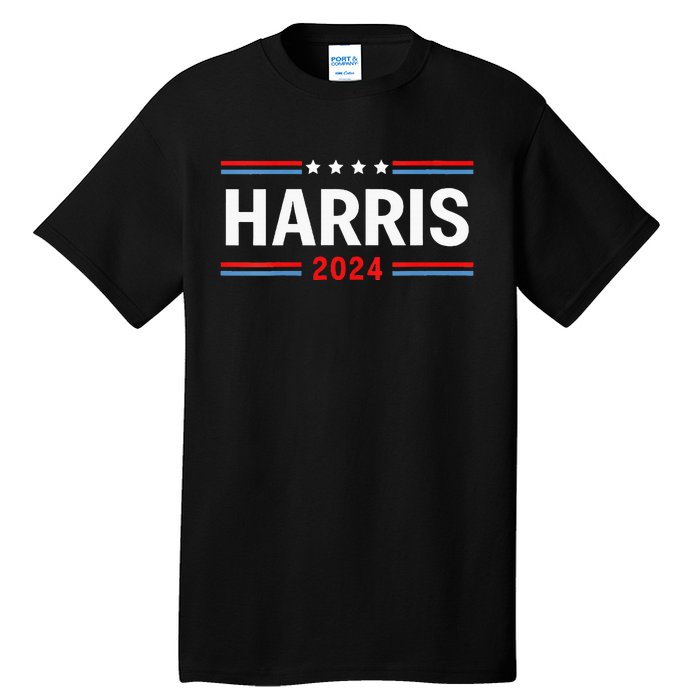 America Election Usa Vote Kamala Harris 2024 President Tall T-Shirt