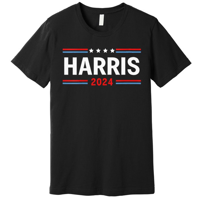 America Election Usa Vote Kamala Harris 2024 President Premium T-Shirt