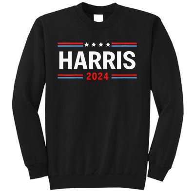 America Election Usa Vote Kamala Harris 2024 President Tall Sweatshirt