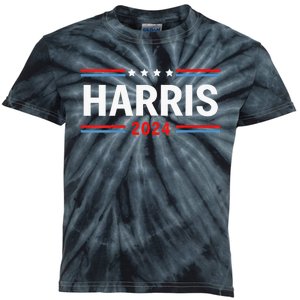 America Election Usa Vote Kamala Harris 2024 President Kids Tie-Dye T-Shirt