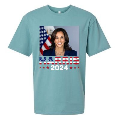 America Election Usa Vote Kamala Harris 2024 Presiden Sueded Cloud Jersey T-Shirt