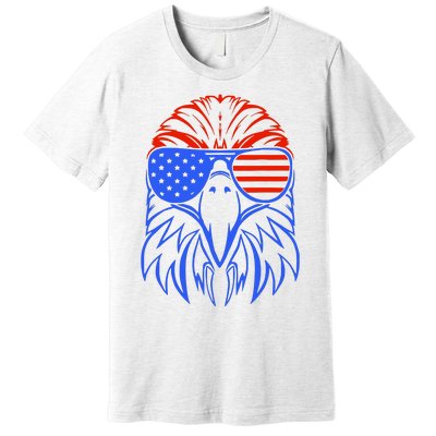 American Eagle Usa Flag Premium T-Shirt