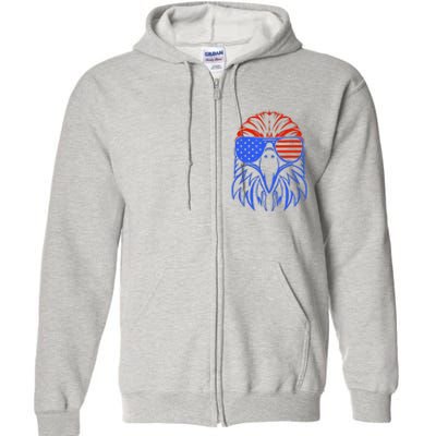 American Eagle Usa Flag Full Zip Hoodie