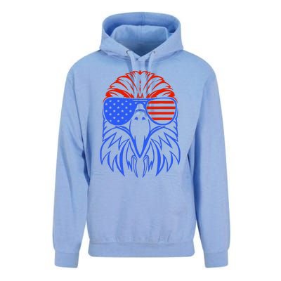 American Eagle Usa Flag Unisex Surf Hoodie