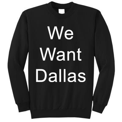 Anthony Edwards We Want Dallas Sweatshirt