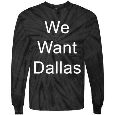 Anthony Edwards We Want Dallas Tie-Dye Long Sleeve Shirt