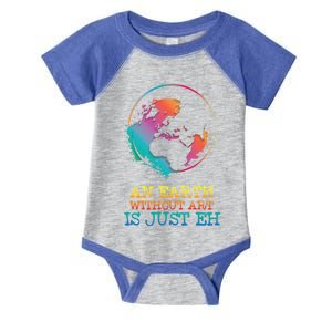 An Earth Without Art Is Just Eh Artist Gift Infant Baby Jersey Bodysuit