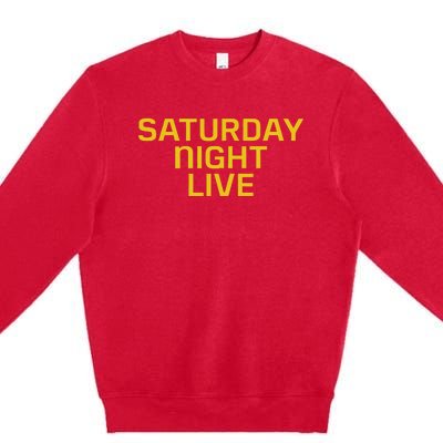 Ayo Edebiri Wearing Saturday Night Live Premium Crewneck Sweatshirt