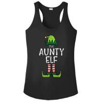 Aunty Elf Xmas Matching Christmas For Family Aunt Ladies PosiCharge Competitor Racerback Tank