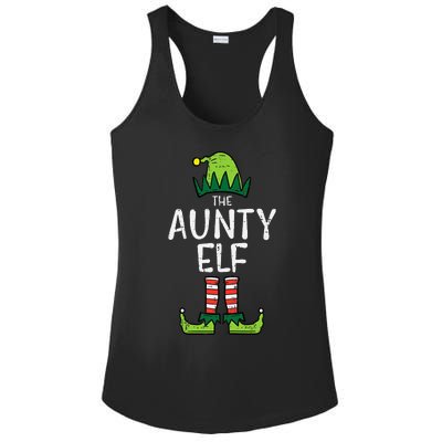 Aunty Elf Xmas Matching Christmas For Family Aunt Ladies PosiCharge Competitor Racerback Tank